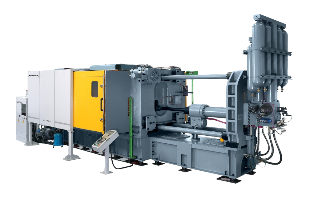 Cold chamber die casting machine for precision casting